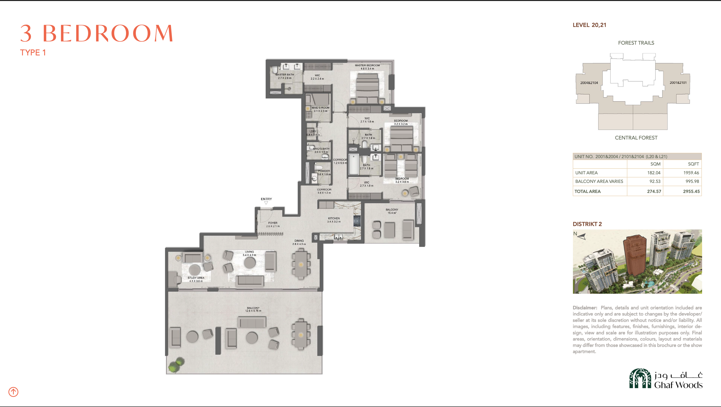 3 Bedroom Floor Plan
